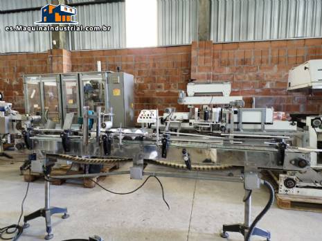 Taponadora a presi�n para botellas, latas y tarros de acero inoxidable SLP