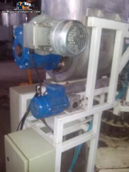 Tazas de mantequilla de man� rotativa corcho