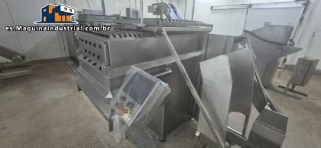 Mezcladora de paletas de acero inoxidable con 2 ejes, Simetria MMF300, para carne, embutidos y alimentos para mascotas.