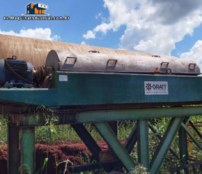 Decantador Gratt de acero inoxidable con tapa de rosca, 10 m�/hora