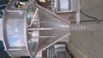 M�quina llenadora vertical de polvo de acero inoxidable Baoyuda con silo transportador de tornillo