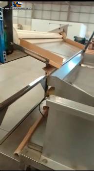 Envasadora semiautom�tica de acero inoxidable sobre bandejas Joagro