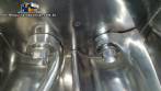 Mezclador Sigma Fabbe de acero inoxidable de 130 litros