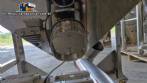 Silo de transferencia con transportador de tornillo de acero inoxidable Maqinox