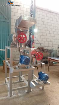 M�quina despulpadora de acero inoxidable de doble etapa