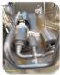 Bomba helicoidal positiva en acero inoxidable 316 Netzsch 10 m/h