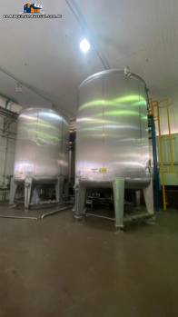 Tanque de acero inoxidable 316 con capacidad de 37.850 litros 10.000 galones de Blackwater Engineering