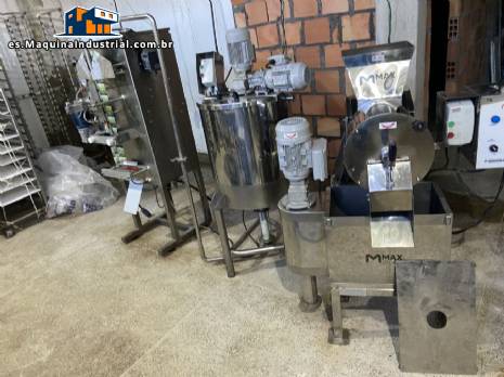 M�quina Max, despulpadora de tanque de envasado de 1000 pulpas de fruta/hora