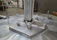 Reactor/agitador de tanque mezclador con camisa de acero inoxidable KROMA de 1800 litros
