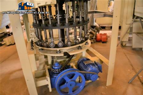 Prensa pa�oca cuadrada autom�tica 24 cavidades