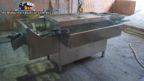 Peladora de yuca de acero inoxidable para m�quinas peladoras de yuca CMS