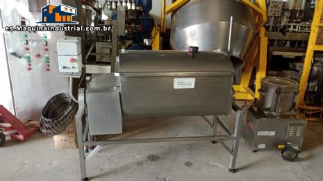 Mezclador de paletas homogeneizador de carne de acero inoxidable Seleto de 210 litros