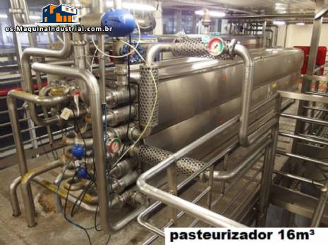 Pasteurizador tubular 16.000 L Tetra Pak