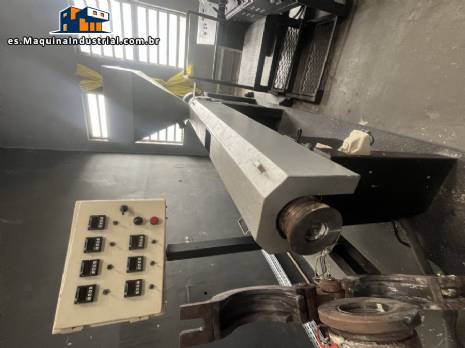 Extrusora para granulaci�n de pl�stico con desgasificaci�n de 60 mm y motor de 30 CV