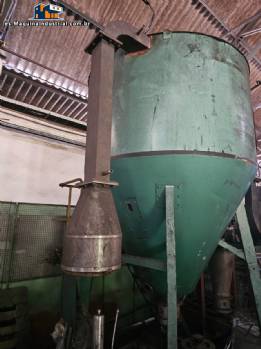 Secador atomizador Secador por aspersin interno en acero inoxidable Atomizador Niro