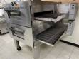 Horno industrial de gas transportador de acero inoxidable Lincoln para pizzas esfiras