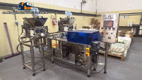Extrusora, m�quina de llenado y dosificaci�n con envasado flow pack, modelo Milainox del a�o 2024.
