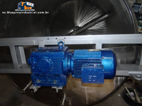 Tanque con camisa de acero inoxidable