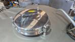 Molinillo de acero inoxidable para encimera, ideal para especias, granos, hierbas y pimienta, marca Zhejiang Horus Appliance HR-50B.