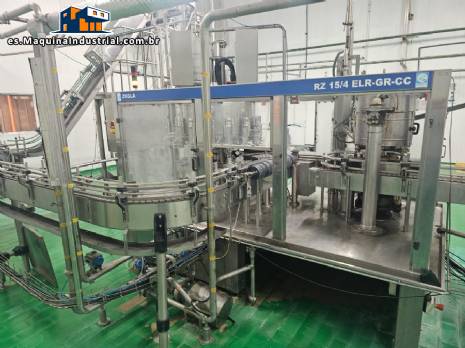 L�nea completa para llenado de latas Zegla 6000 latas/hora