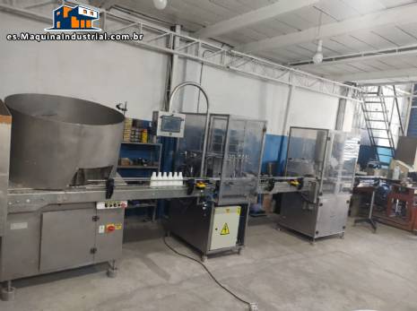 Complete line for filling liquids Tecman