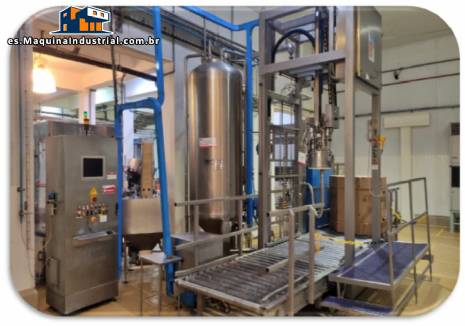 Llenadora asptica automtica para big bags FBR ELPO 6.000 litros por hora