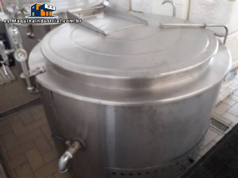 M�quina de cocina de 500 litros Topema