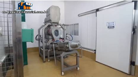 Batidora de mantequilla continua de acero inoxidable FG INDMAQ