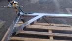 Batidora en forma de V de 100 litros en acero inoxidable