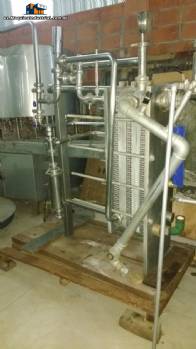 Pasteurizador para 3.000 L en acero inoxidable Brasholanda