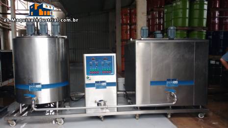Mini planta de pasteurizaci�n, enfriamiento y maduraci�n Polo Sul PSMP 600