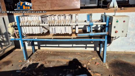 Filtro prensa de placas de polipropileno Bomax