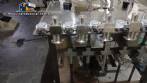 Llenadora lineal con sistema de llenado de 6 pistones