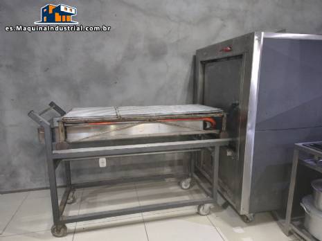 Horno industrial para asados   de porchetta Costillas Italia Euro Forni p1s Porchetta Singolo