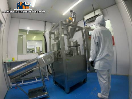 M�quina llenadora autom�tica de c�psulas de acero inoxidable NJP 1200