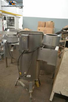 Peladora de verduras industrial 500 kg h Skymsen