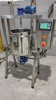 Reactor de mezcla con camisa de acero inoxidable de 30 litros de Alki Mquinas