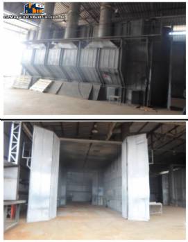 Cabina de pintura l�quida