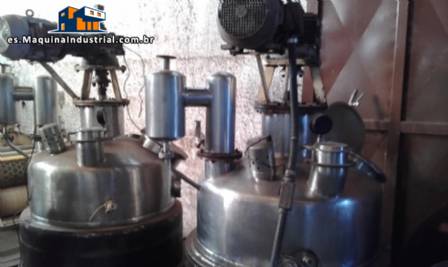 Reactor de presin de buller de acero inoxidable para 300 kg