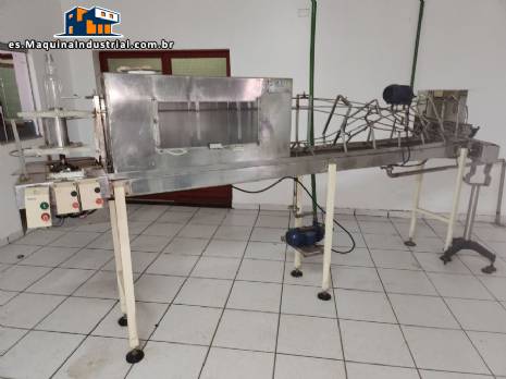 Lavadora enjuagadora de botellas autom�tica Zegla