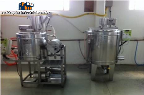 L�nea para la producci�n de base de soya fermentados