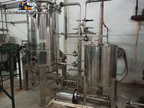 Filtro de precubierta de acero inoxidable Zegla de 6.000 litros