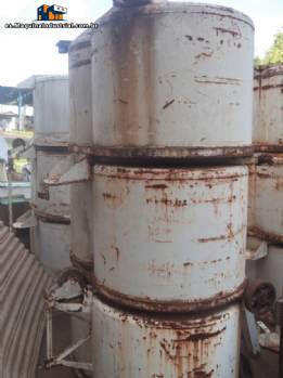 Carros para el transporte de amasadoras, fabricados en acero al carbono.