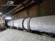 Secador rotatorio de acero inoxidable de 7,5 metros