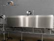 T�nel de secado para botellas, tarros y recipientes con elementos calefactores Pamet.