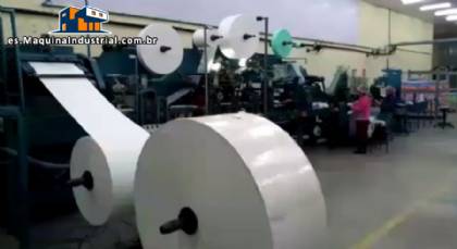 L�nea autom�tica para la fabricaci�n de pa�ales