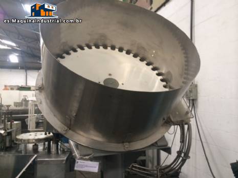 Alimentador y el posicionador de Rotary de botellas cubiertas Alimentador y el posicionador de Rotary de botellas cubiertas