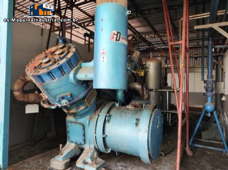 Compresor de aire de alta presión, sin aceite, de 3 etapas, 260 kW, Gardner Denver Belliss & Morcom, modelo VH21 H3N Compresor de aire de alta presión, sin aceite, de 3 etapas, 260 kW, Gardner Denver Belliss & Morcom, modelo VH21 H3N