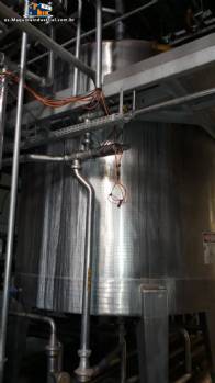 Tanque de acero inoxidable 10.000 L Tanque de acero inoxidable 10.000 L