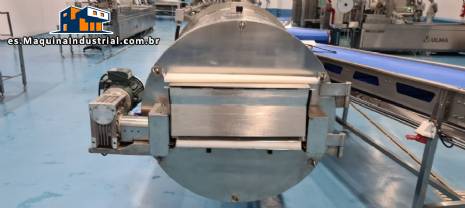 Túnel de congelación de nitrógeno criogénico metálico Túnel de congelación de nitrógeno criogénico metálico